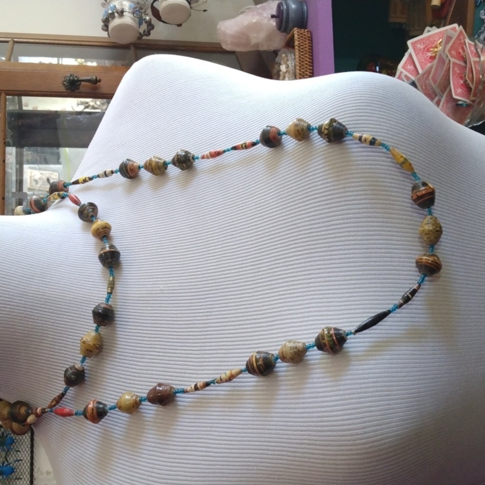 Handmade free trade necklace